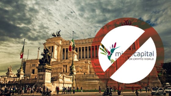 Regulador de Italia cataloga como potencial estafa a la plataforma Mind Capital