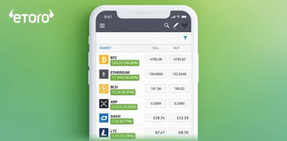 eToro: aprende trading de Bitcoin y criptomonedas copiando a los expertos