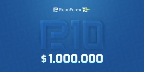 RoboForex regala USD 1.000.000 para celebrar su décimo aniversario