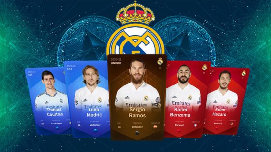 Real Madrid marca un golazo con sus coleccionables en Ethereum