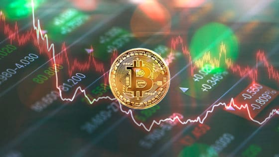 Valor de las acciones del mercado bursátil cayó junto al precio de bitcoin