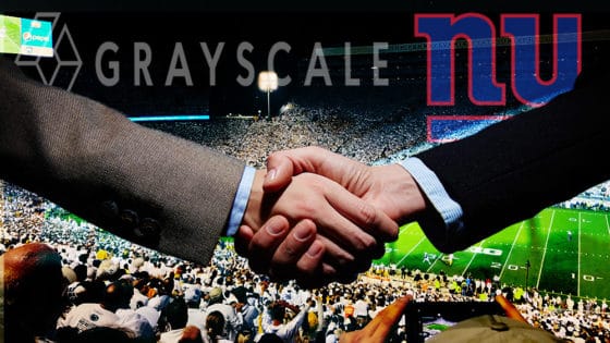 Bitcoin gana terreno en la NFL tras acuerdo entre Grayscale y New York Giants