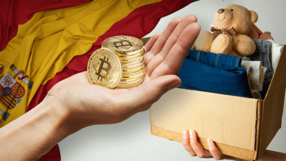 Cambia juguetes por bitcoins en España durante esta Navidad